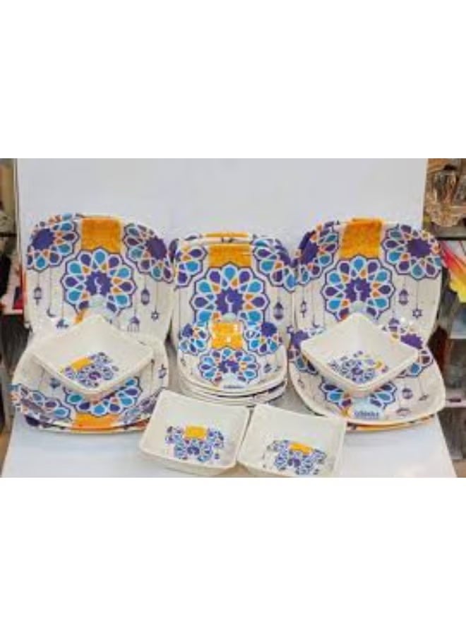 Melamine dinner set 24 - Image 4